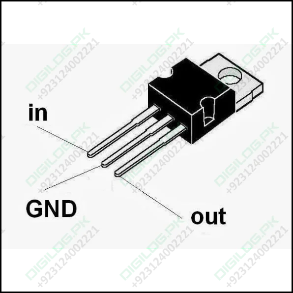 Lm7812 Voltage Regulator Ic Chip