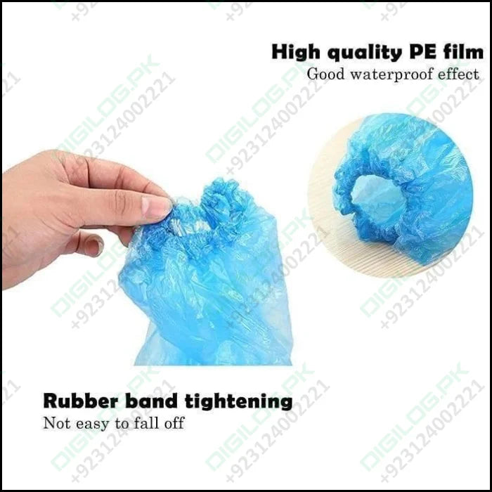 Long Disposable Waterproof Rain Shoe Covers Socks Single