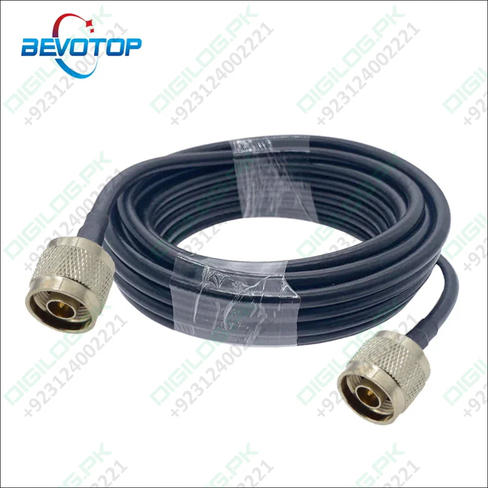 N Male To n Low Loss Cable Extension Antenna (60 FEET) For