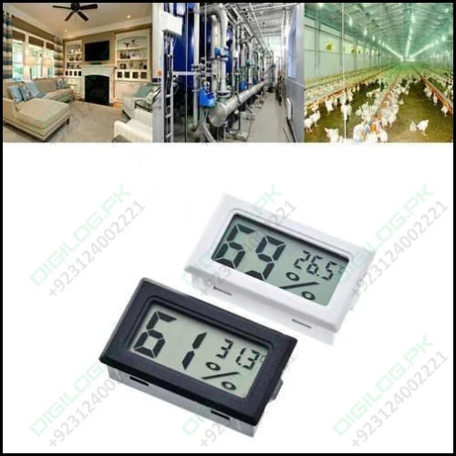 Mini Digital Thermometer Hygrometer Temperature Humidity