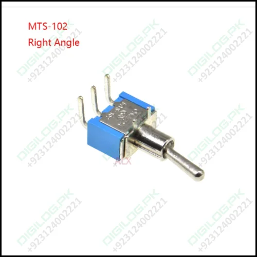 MINI MTS-102 RIGHT ANGLE Miniature toggle switch PCB Panel