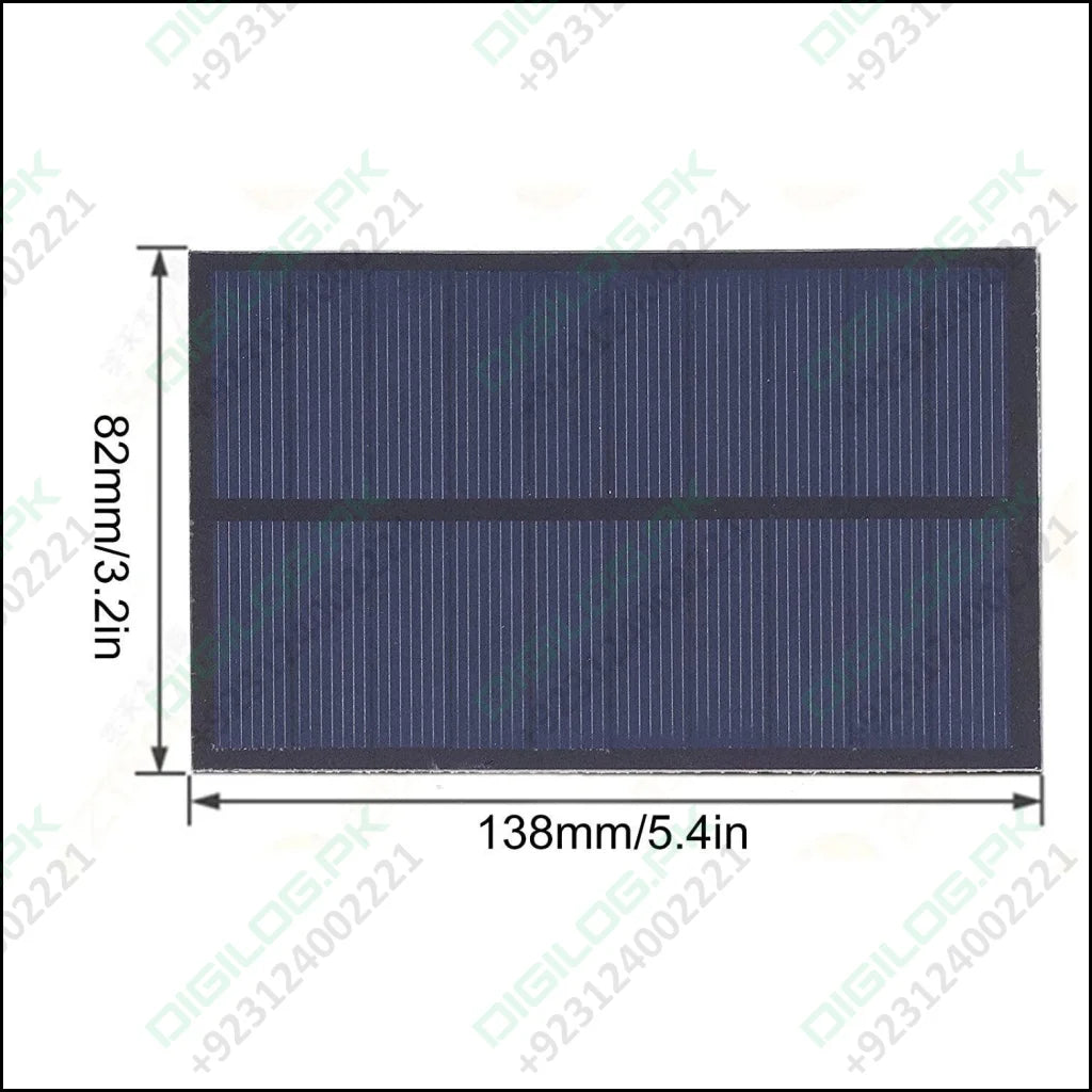 Mini Solar Panel 6v 1w Diy Robotic