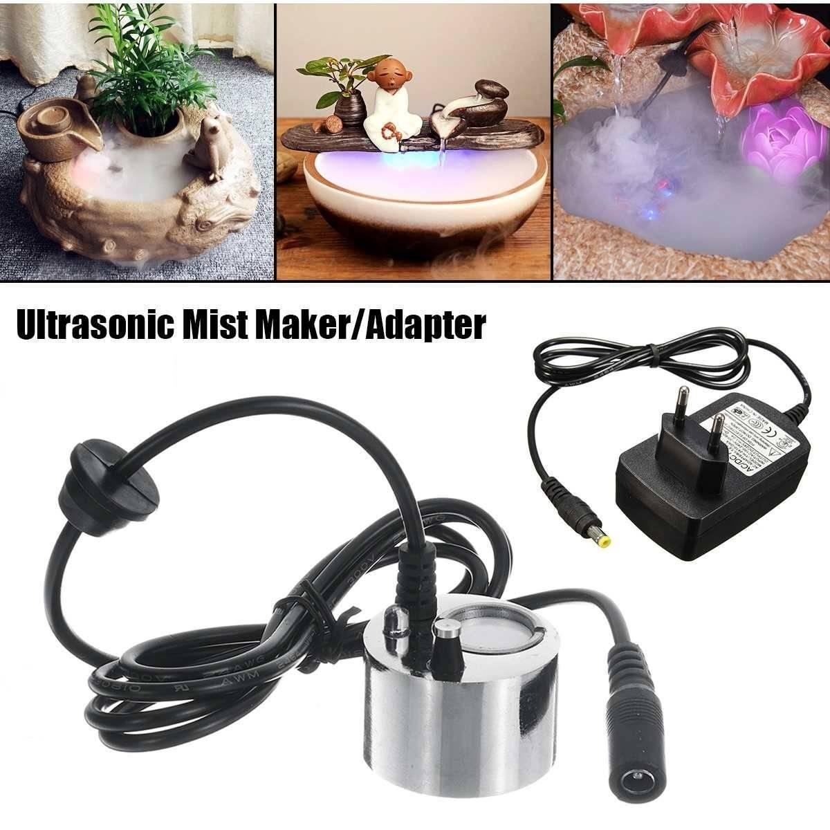 Aquarium Garden Pond Mist Maker Humidifier Ultrasonic Fogger