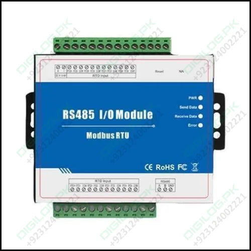 Modbus Slave Rtd Remote I/o Module Data Acquisition 8 Inputs