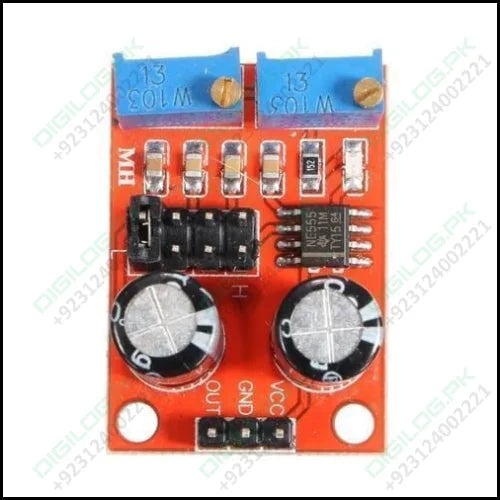 Ne555 Pulse Frequency Duty Cycle Adjustable Module Square