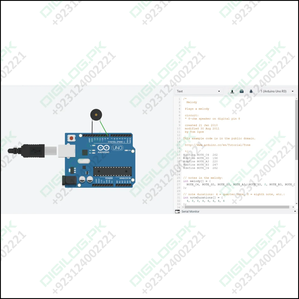 Arduino Passive Buzzer Speaker | Mini Piezo Module For Diy