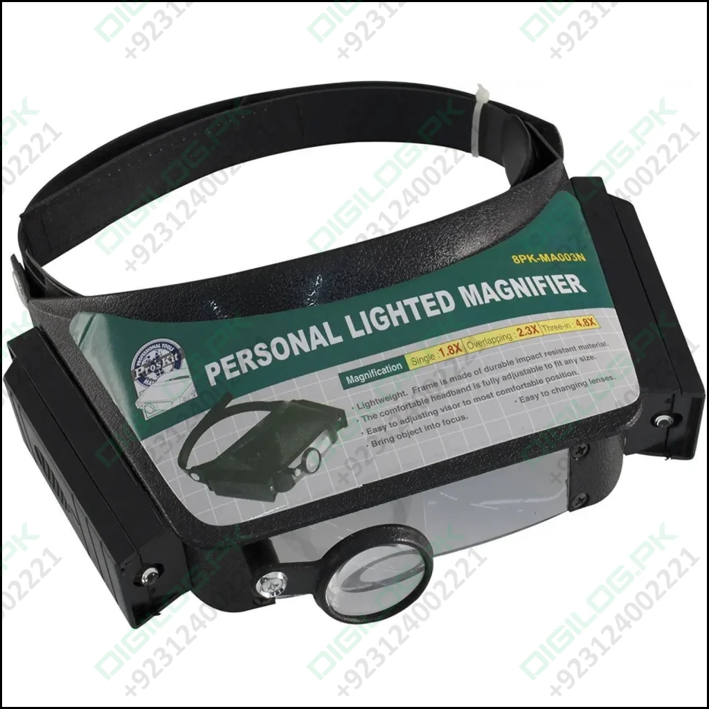 Personal Magnifier Comfortable Headband Light Weight 640mm