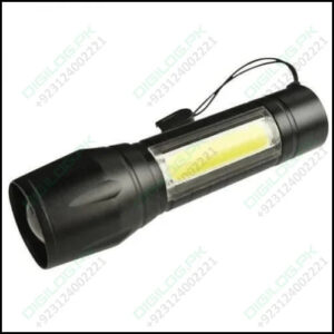 Portable Mini 2 In 1 Led Flasht Light 1000 Lumens 3modes Usb