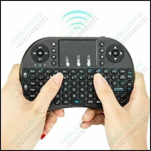 Portable Mini Wireless Keyboard Controller With Touchpad