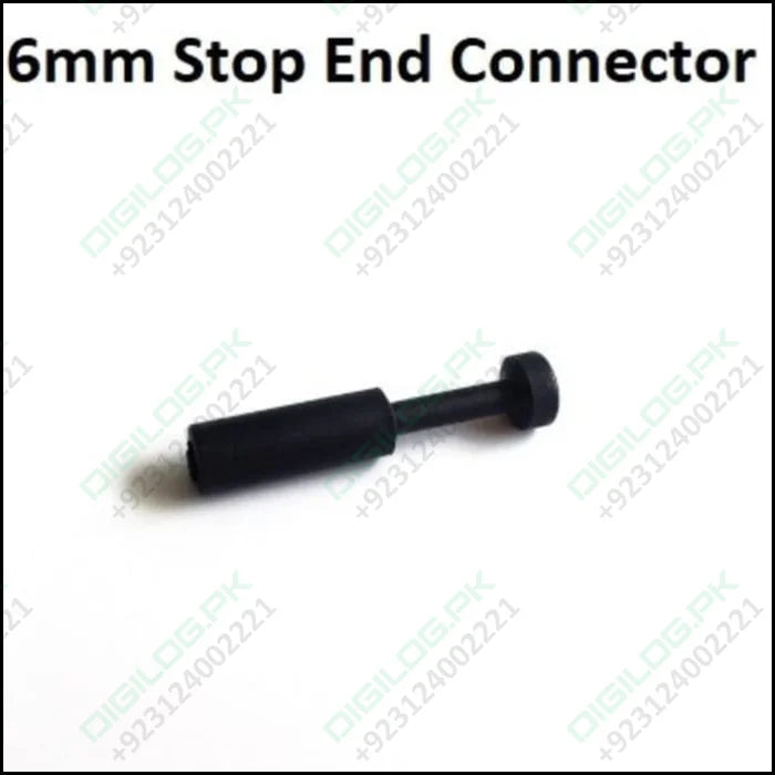 Push Fit Stop End 6mm Tube Plug Connector S265