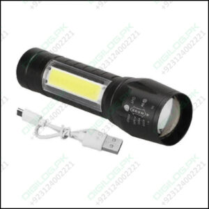 Rechargeable Cob Light Flashlight