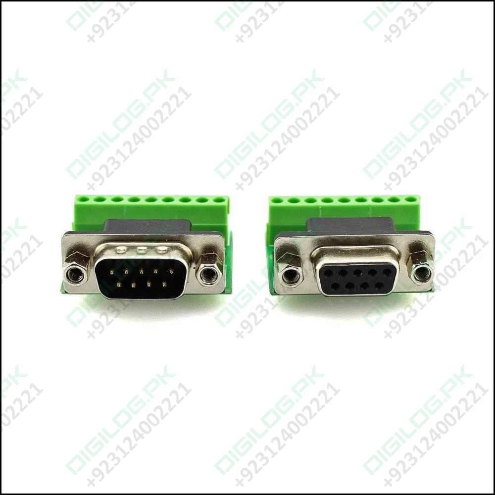 Rs232 Adapter Serial Connection Db9-male To 9-pin Terminal