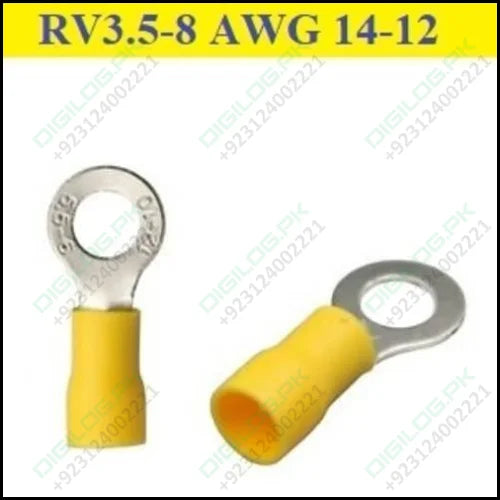 Rv3.5-8 Ring Terminal Insulated Crimp Cable Wire Connector