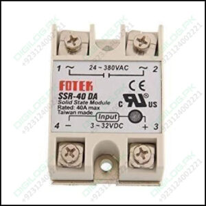 Solid State Relay Module Fotek Ssr 40 Da