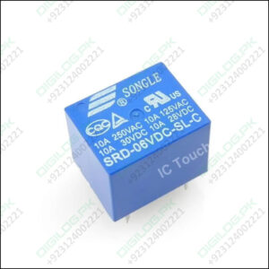 Spdt 5v Dc Or 6v Relay