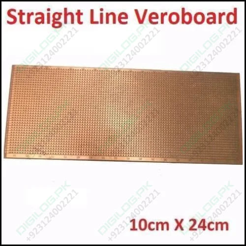 Straight Line Veroborad 100x240mm Stripboard Prototyping