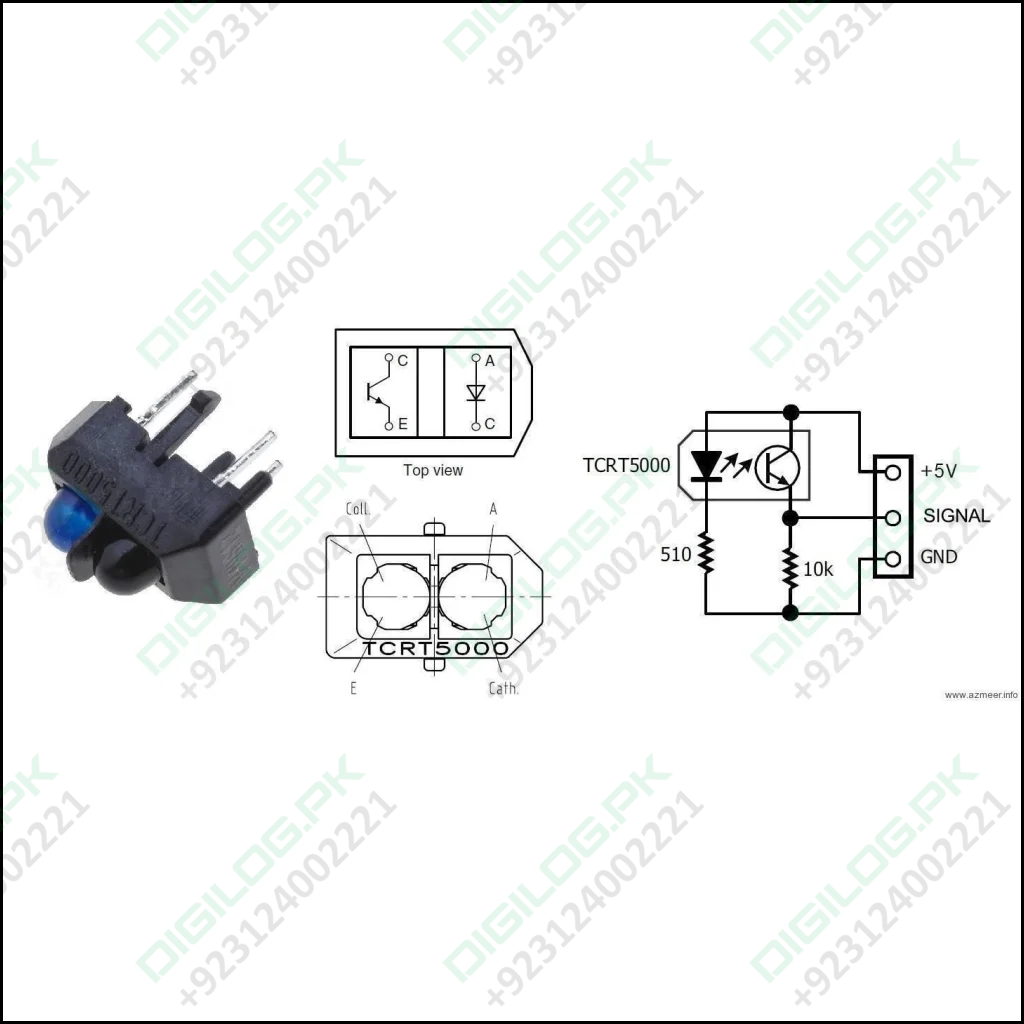 Tcrt5000 Reflective Ir Sensor In Pakistan