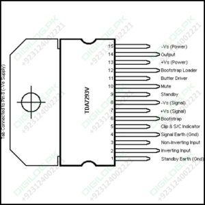 Tda7293 Audio Amplifier Ic