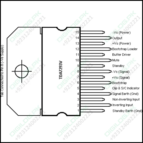 Tda7293 Audio Amplifier Ic