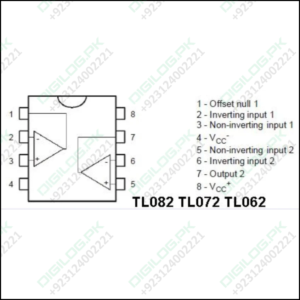 Tl082 Wide Bandwidth Dual Jfet Input Operational Amplifier