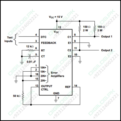 Tl494 Tl494c Sop-16 Pwm Controller