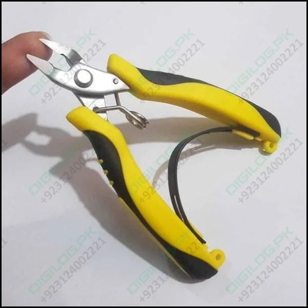 Tni-u Mini Ergonomic Palm Held Smart Locking Pliers Cutter