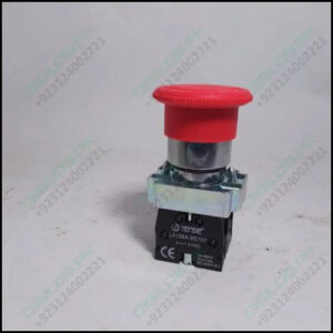 Turn To Release N/c Emergency Stop Switch Mushroom Push