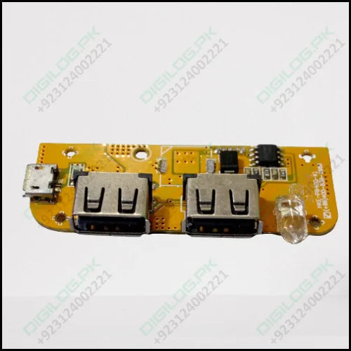 Usb 5v 1a 2.1a Power Bank Module In Pakistan