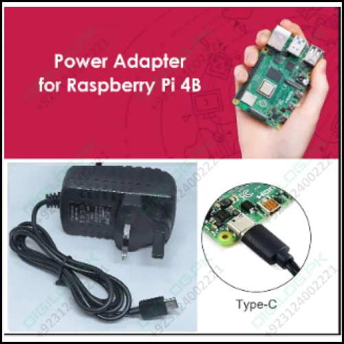 Usb Type c Cable 5v 3a Power Supply Adapter Uk For Raspberry