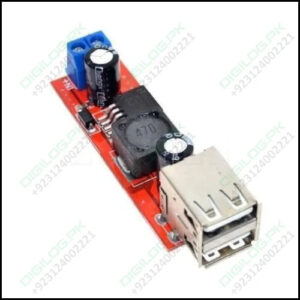 Vehicle Battery Charger 3a Dual Usb Output Lm2596 Buck