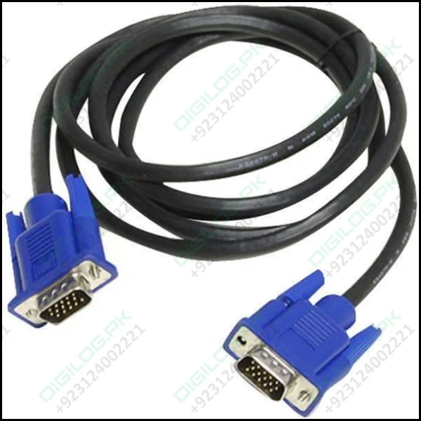 Vga Cable 1.5 Meter Male To d Sub Video Extension