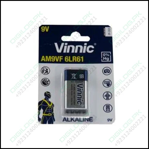 Vinnic Alkaline 9v Battery High Quality Am9vf 6lr61