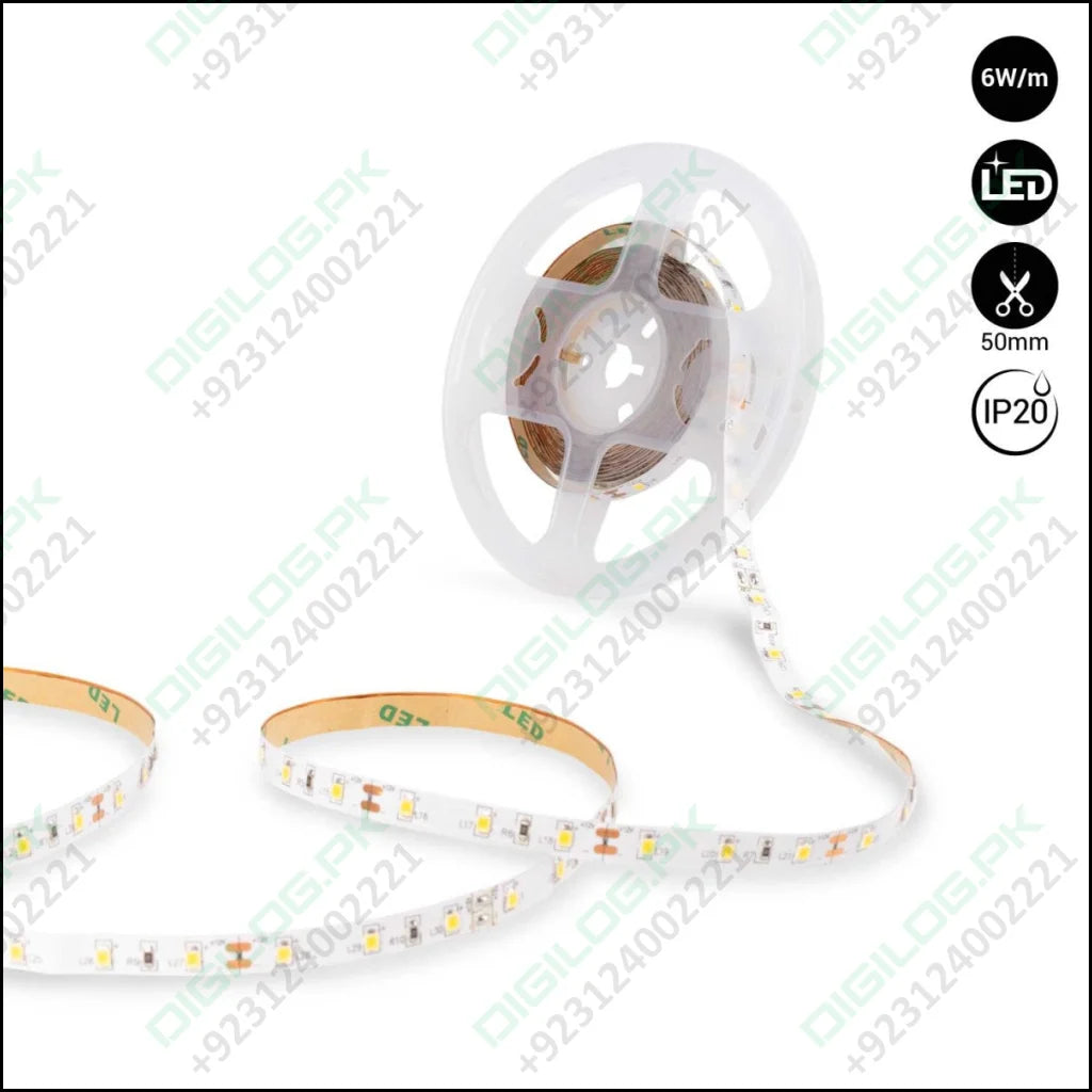 Warm White Color 5v Dc Strip Light Rolls 5 Meter Each