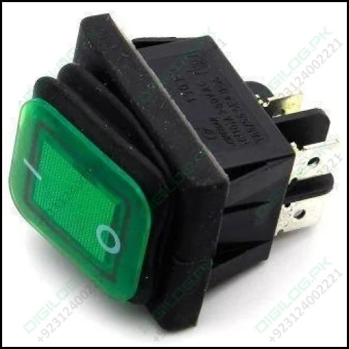 Waterproof Latching Rocker Toggle Switch Ac250v 30a Kcd4 T85