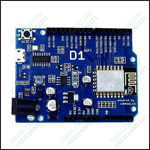 Wemos D1 R1 Wifi Esp8266 Development Board In Pakistan