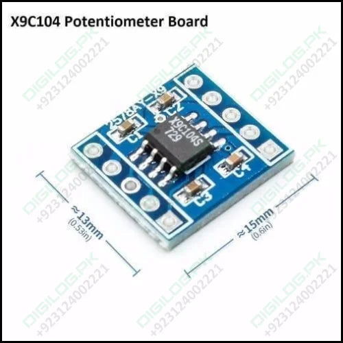 X9c104 100k Digital Potentiometer Module Controllable