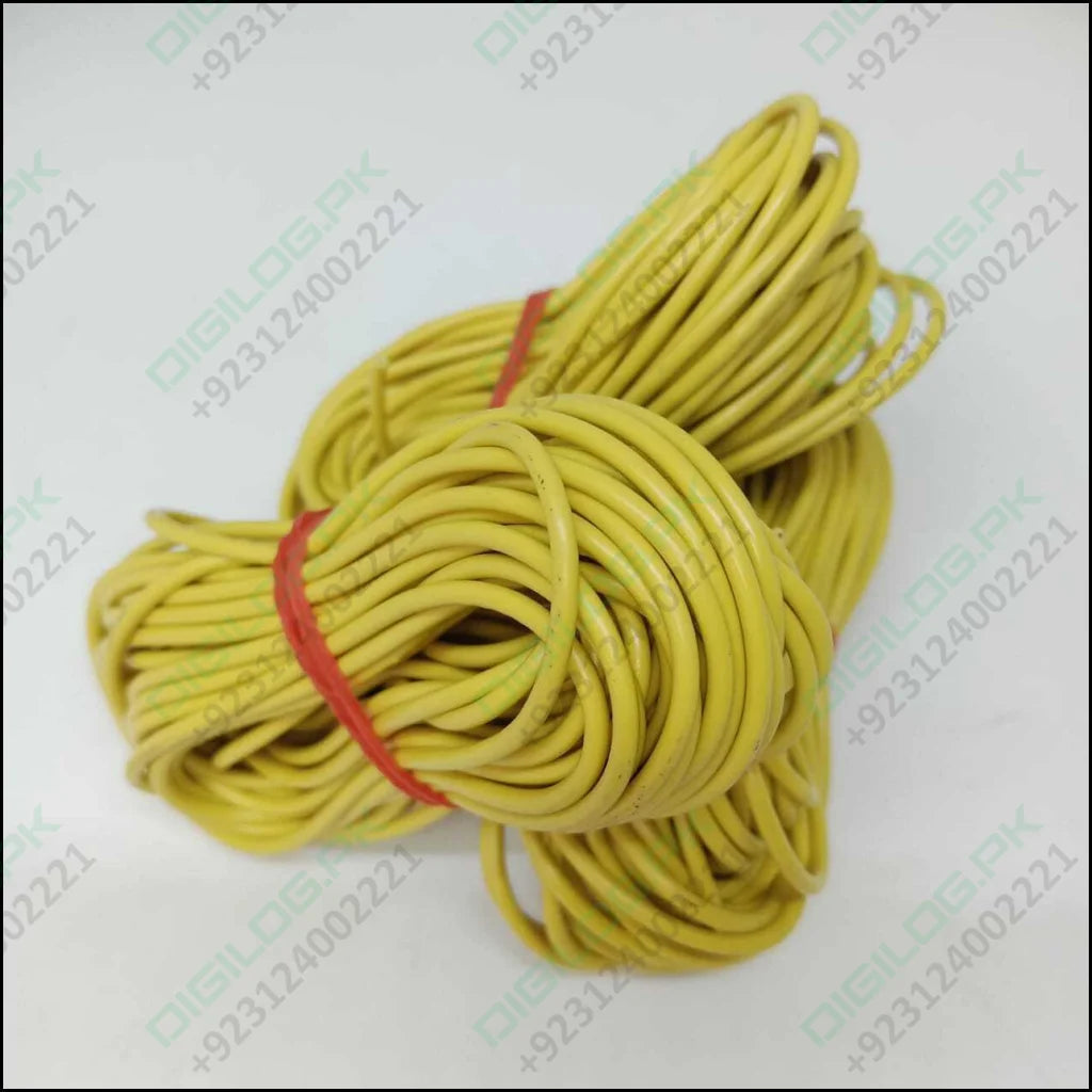 Yellow Solderable Wire Flexible Wires For Wiring Jumper